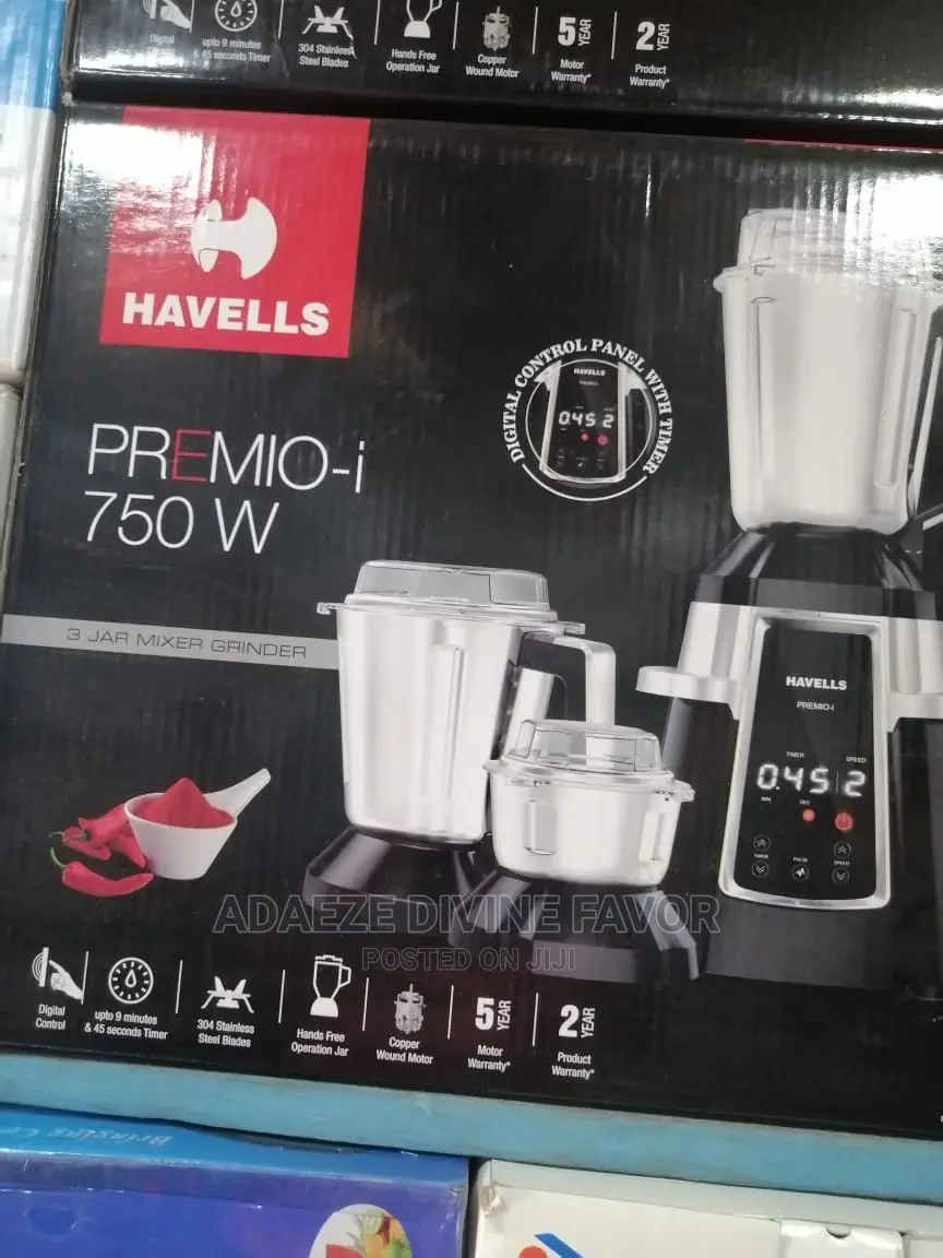 Havells 3jar Mixer Grinder
