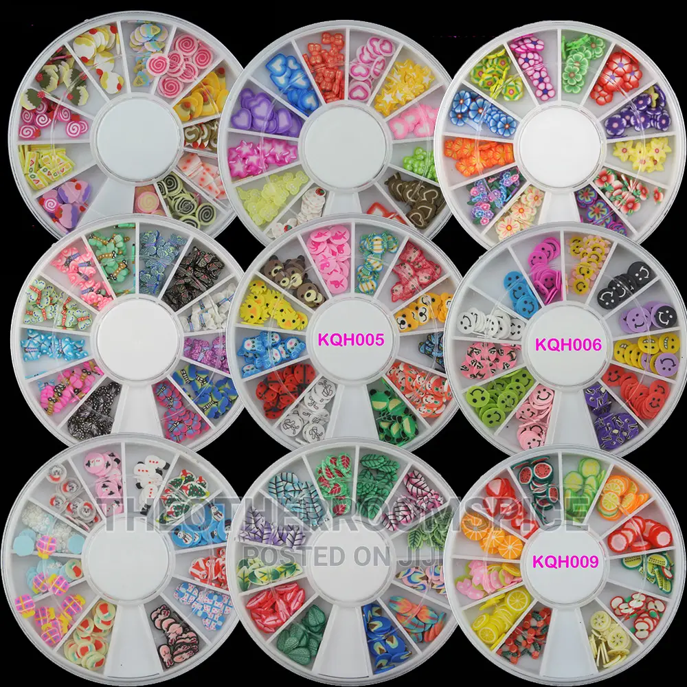 Acrylic Polygel Nail Art Design Sticker Rhinestone
