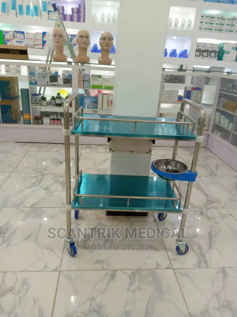 Stainless Steel Surgical Instrument Trolley