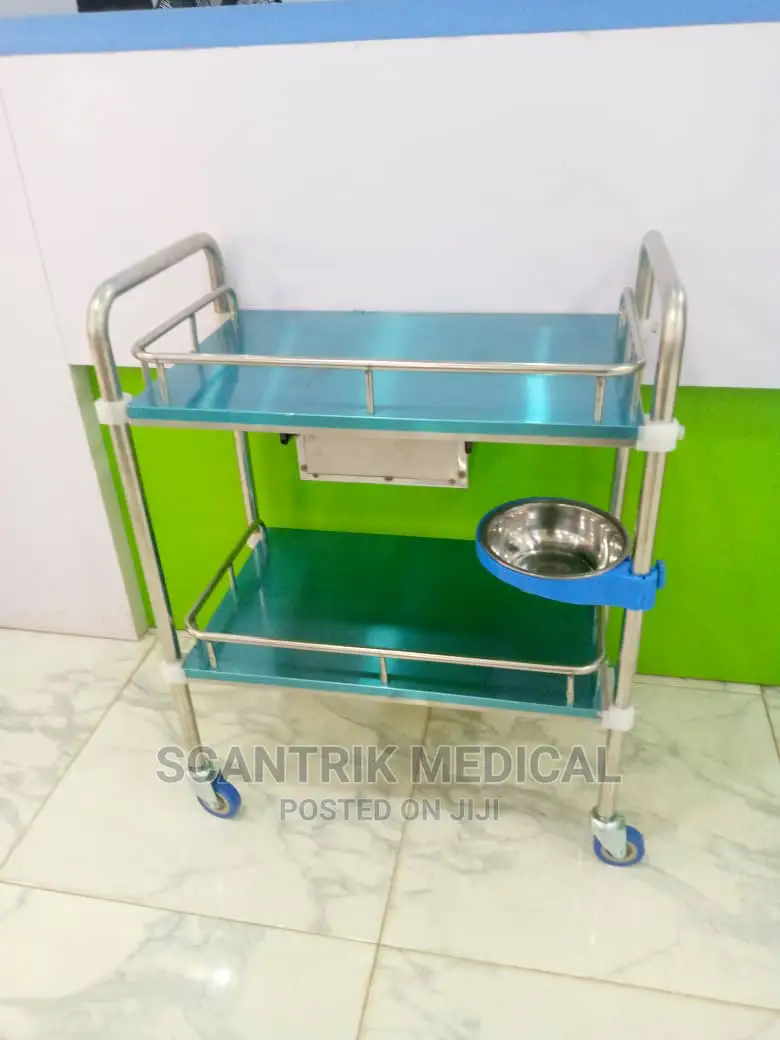 High Grade Stainless Steal Instrument Trolley