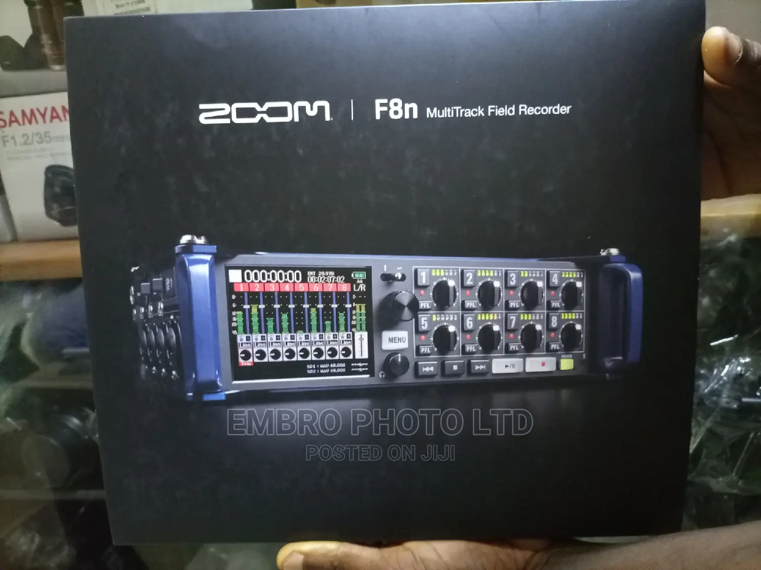 Zoom F8n Multi Track Recorder