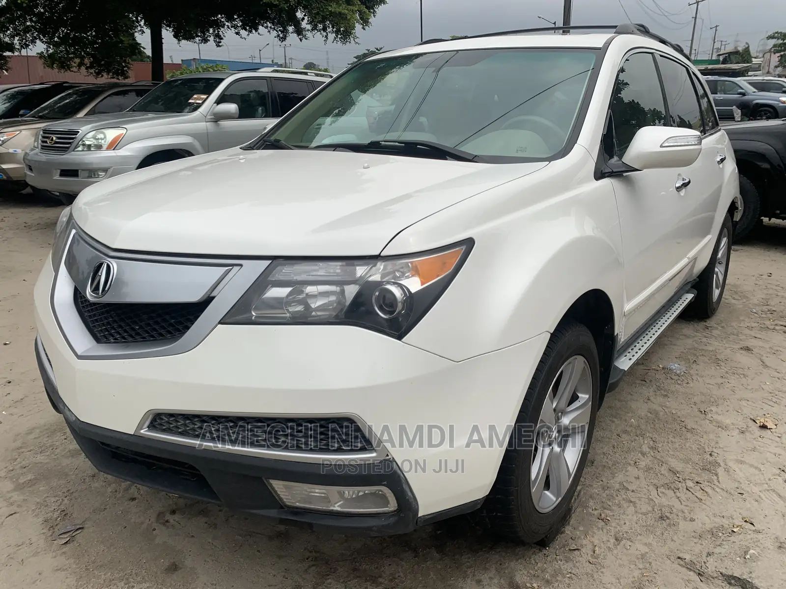 Acura MDX SUV 4dr AWD (3.7L 6cyl 6A) 2011 White