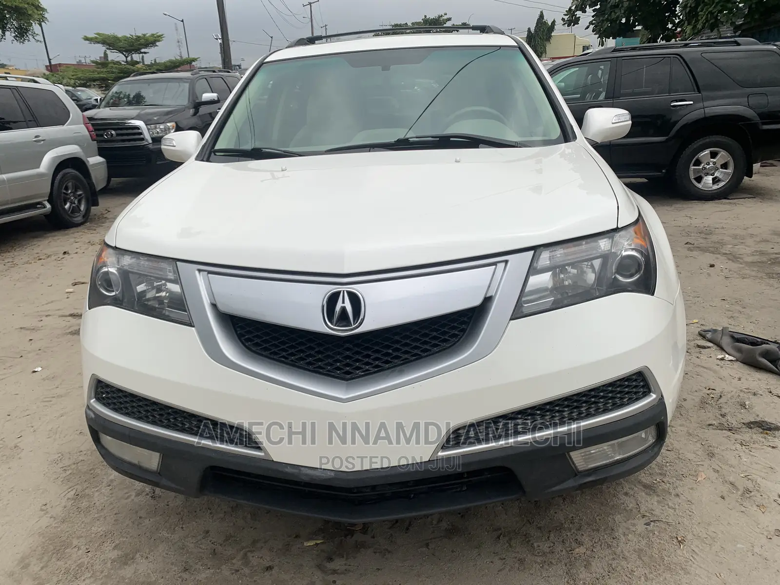 Acura MDX SUV 4dr AWD (3.7L 6cyl 6A) 2011 White