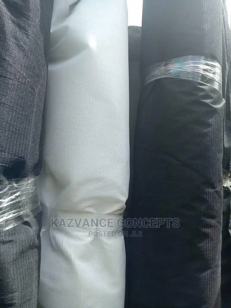White Scaffolding Net