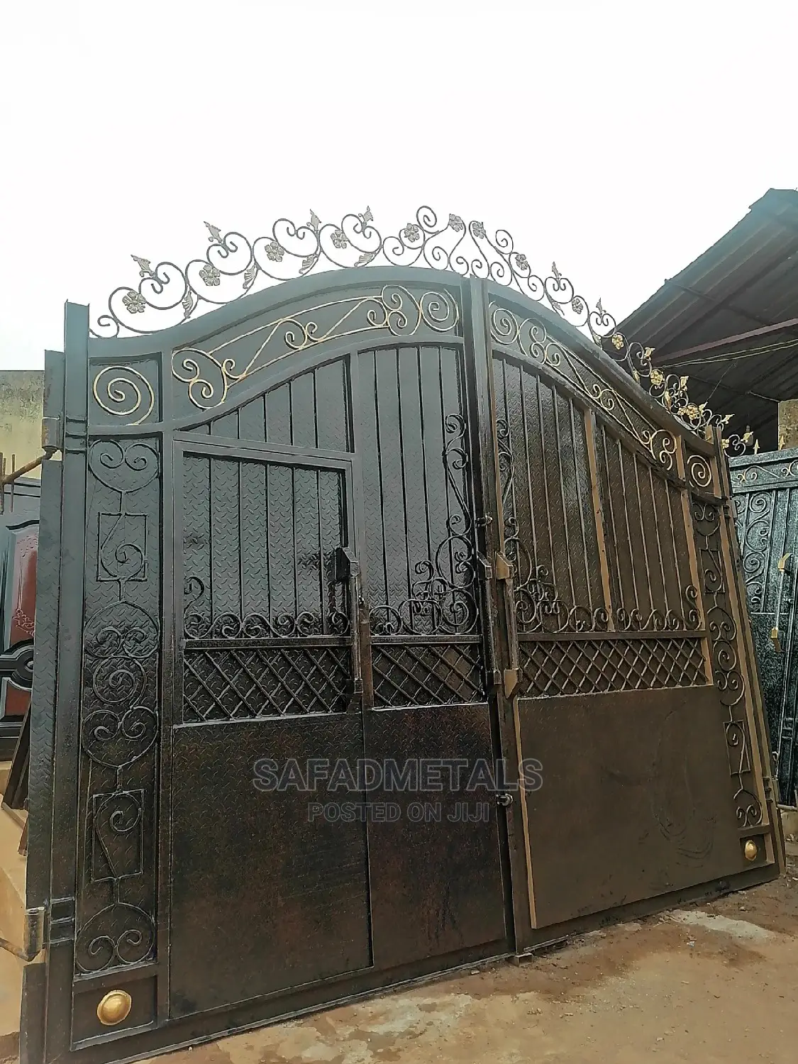 Wrought Iron Luxury Gate