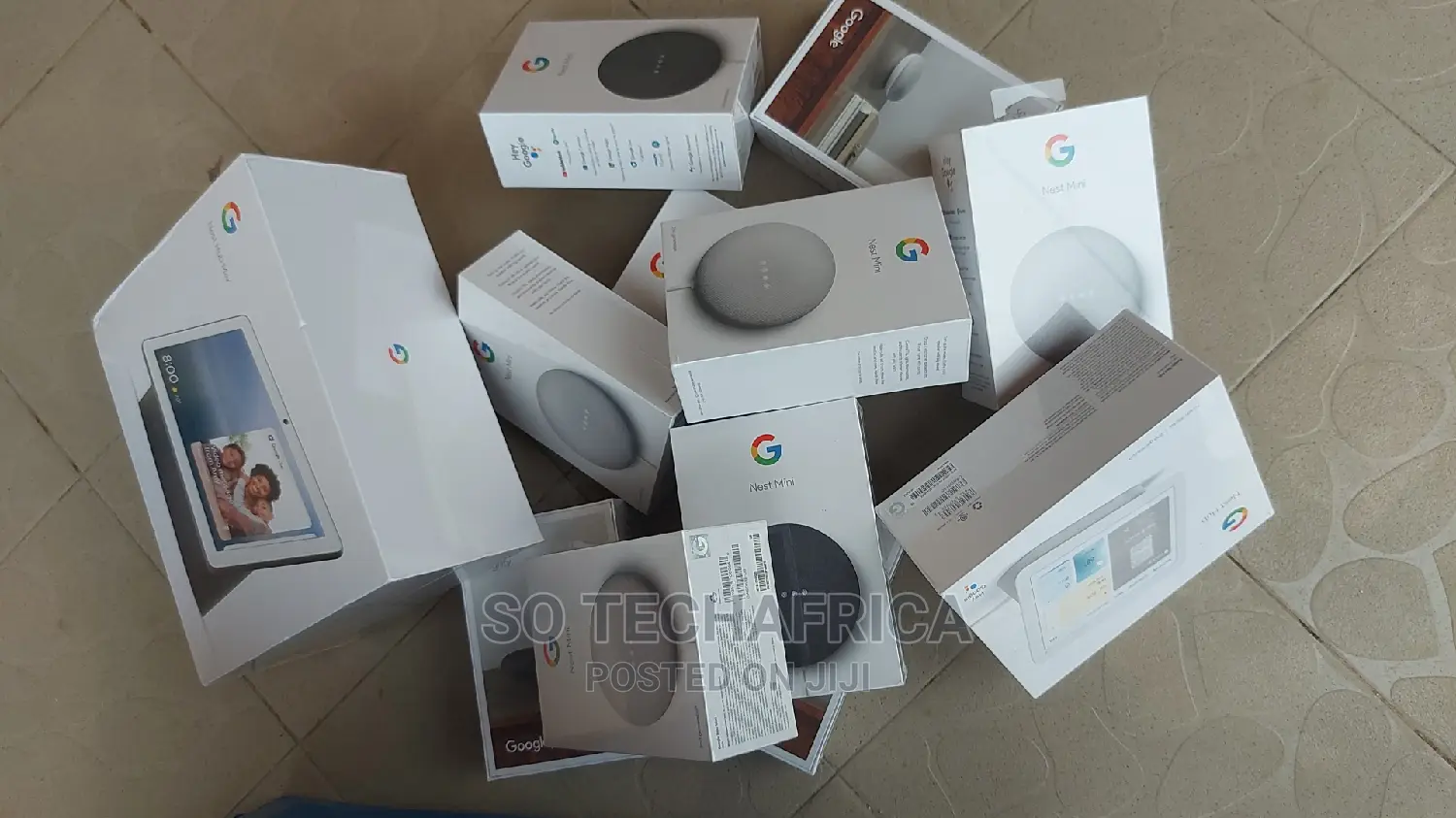 Google Nest Mini, Nest Hub. Max