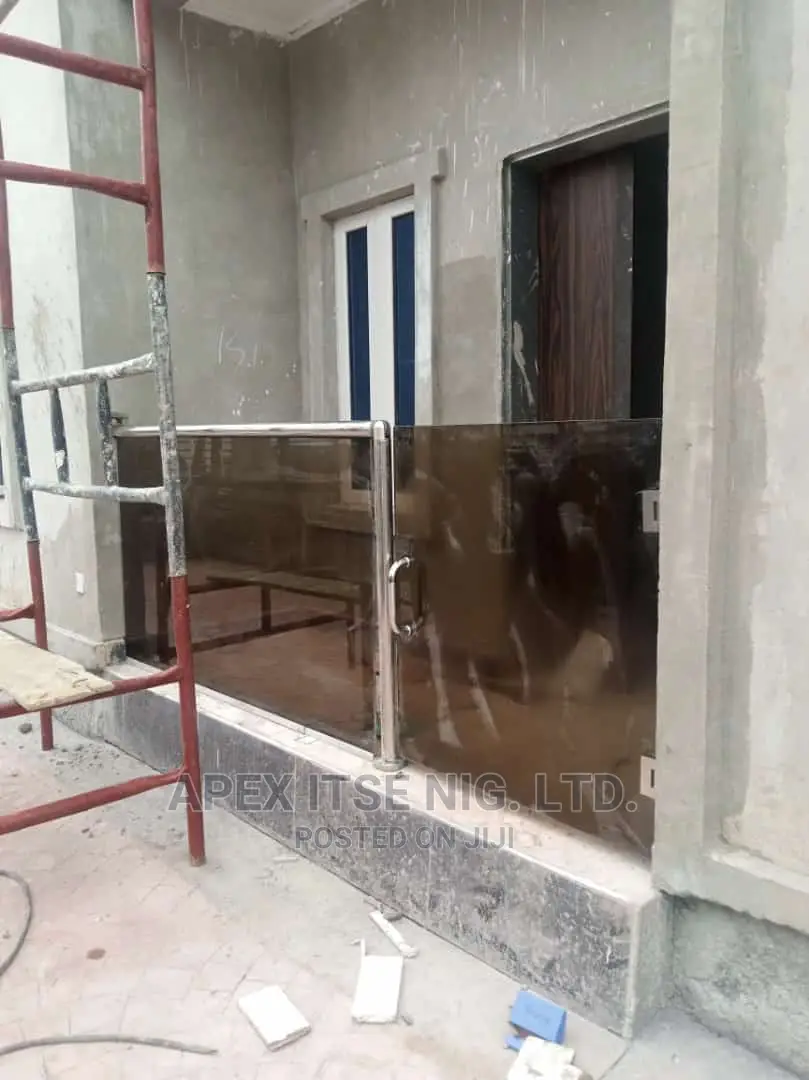 Glass Balcony Door