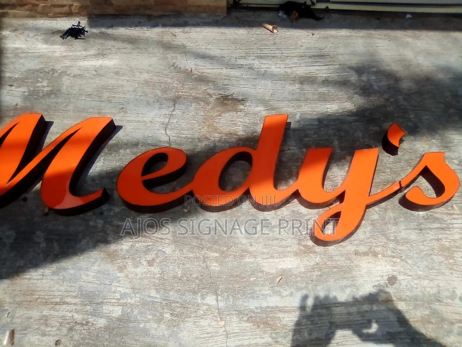 Letters Fabrication and Installation