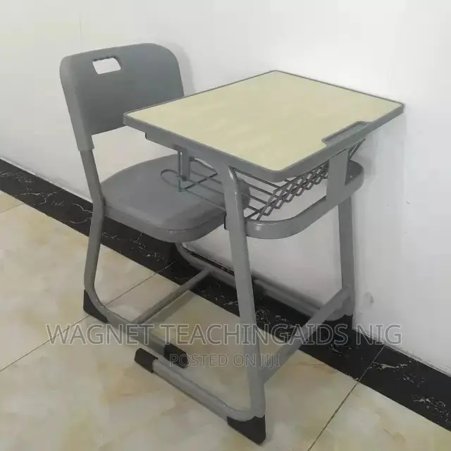 New Design Brown School Chairs And Table