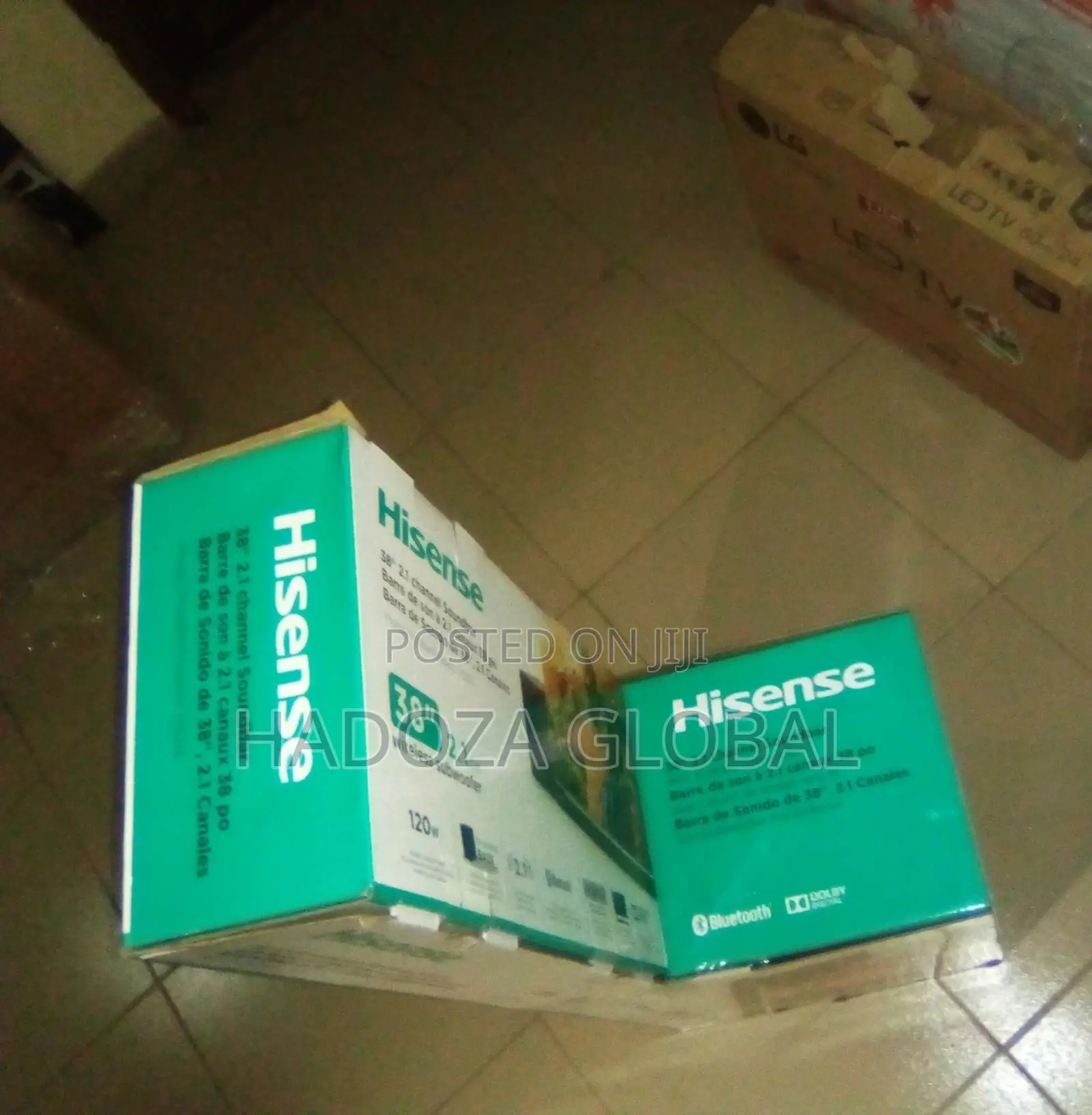 Hisense 120watts 2.1ch Soundbar With Bluetooth