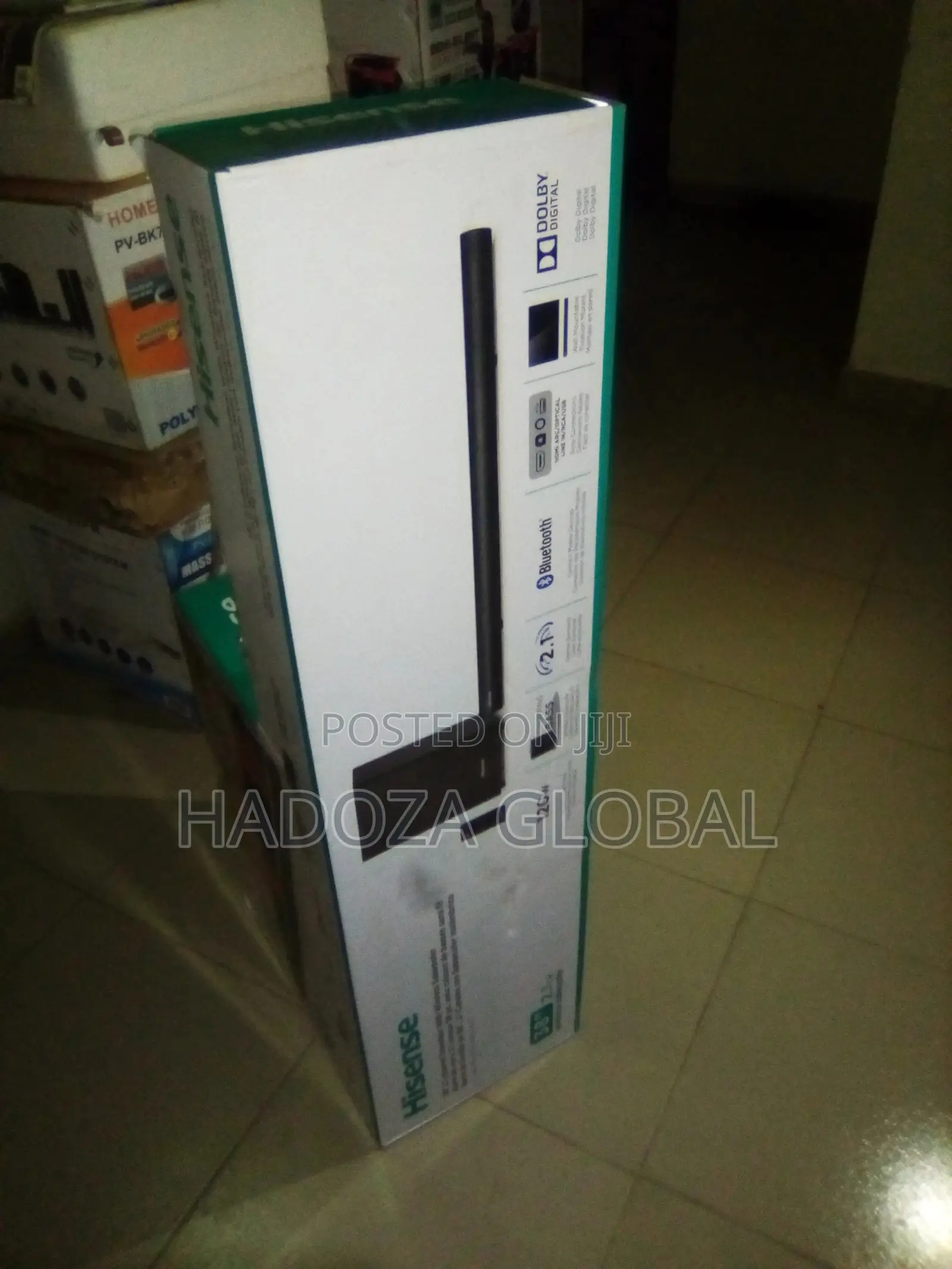 Hisense 120watts With Thumping Bass 2.1ch Soundbar
