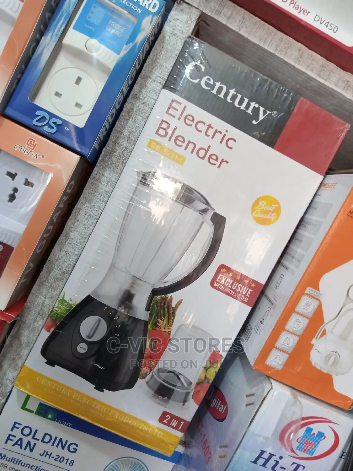 Century 1.5litre Blender CB 8231 I With Extra Mill -