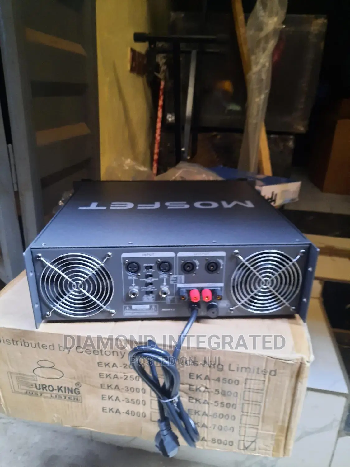 Original 8,000 Powered Amplifier