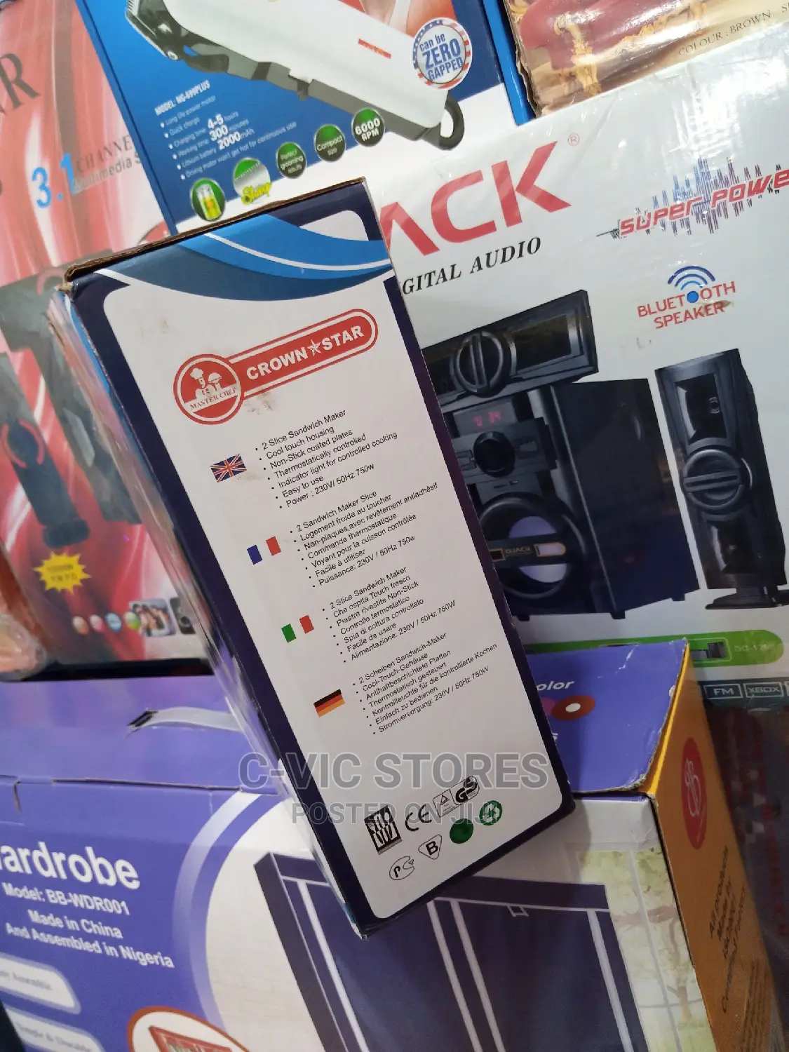Crownstar/Qasa Sandwich Maker 2slice