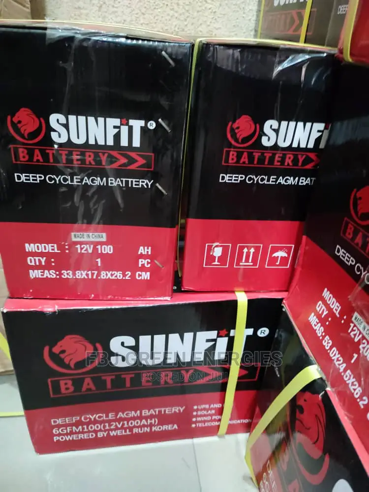 Sunfit Solar Inverter Battery