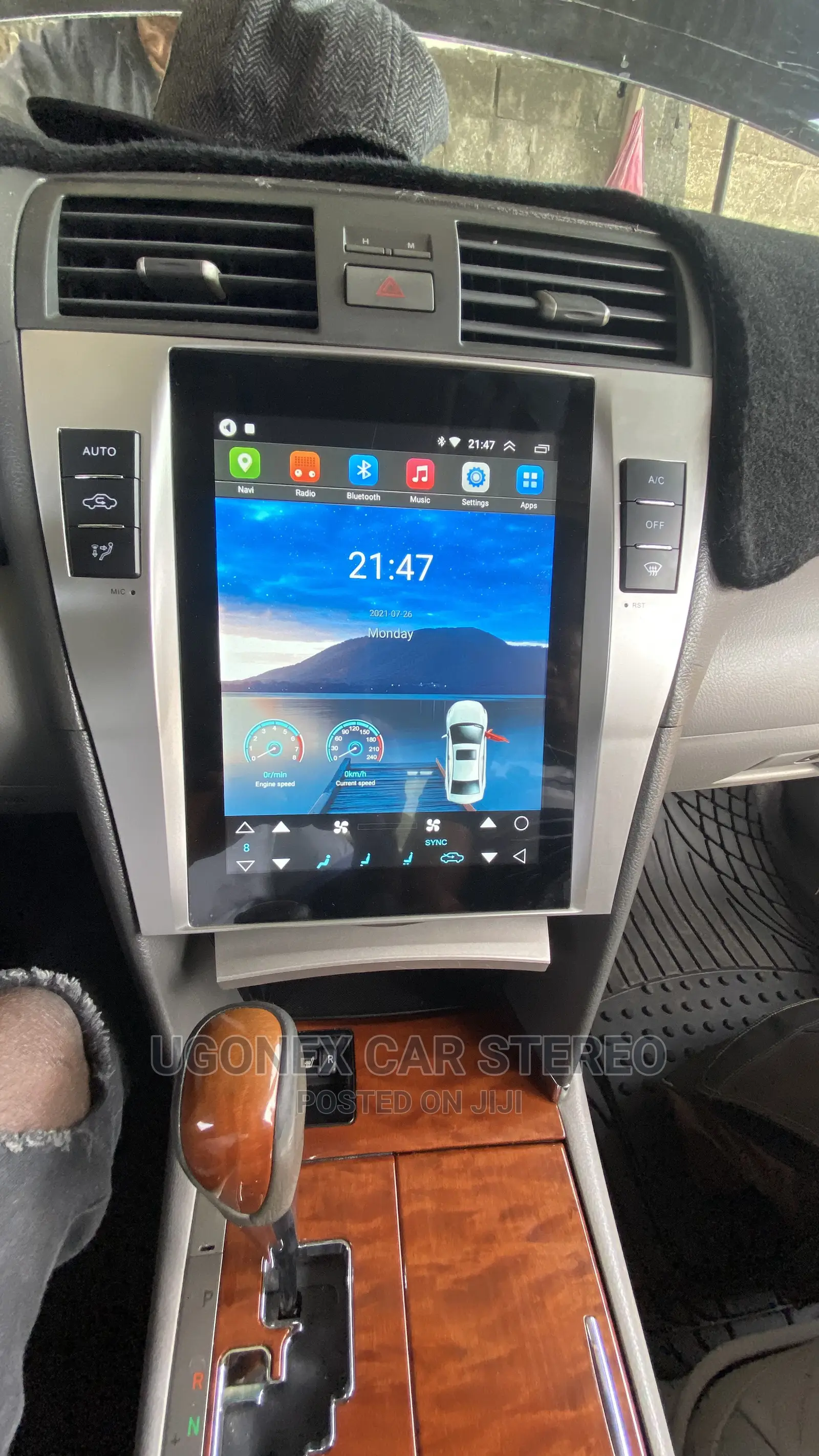 2007-10 Toyota Camry 2.7(Spider) Tesla Screen Android Set