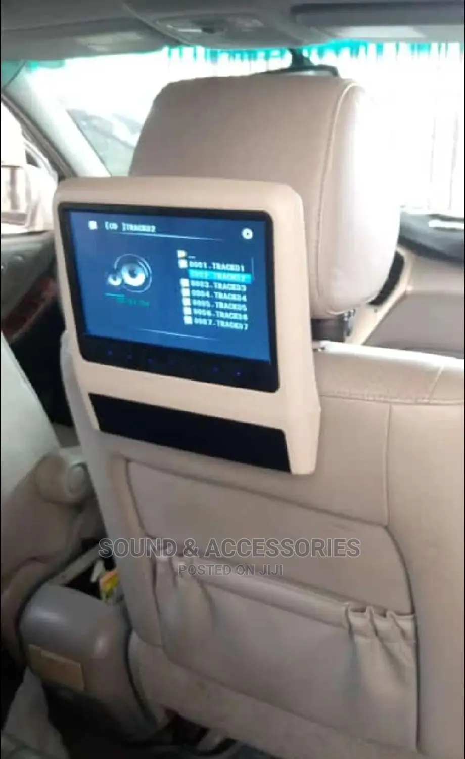 9" Rear Seat Headrest Dvd Player
