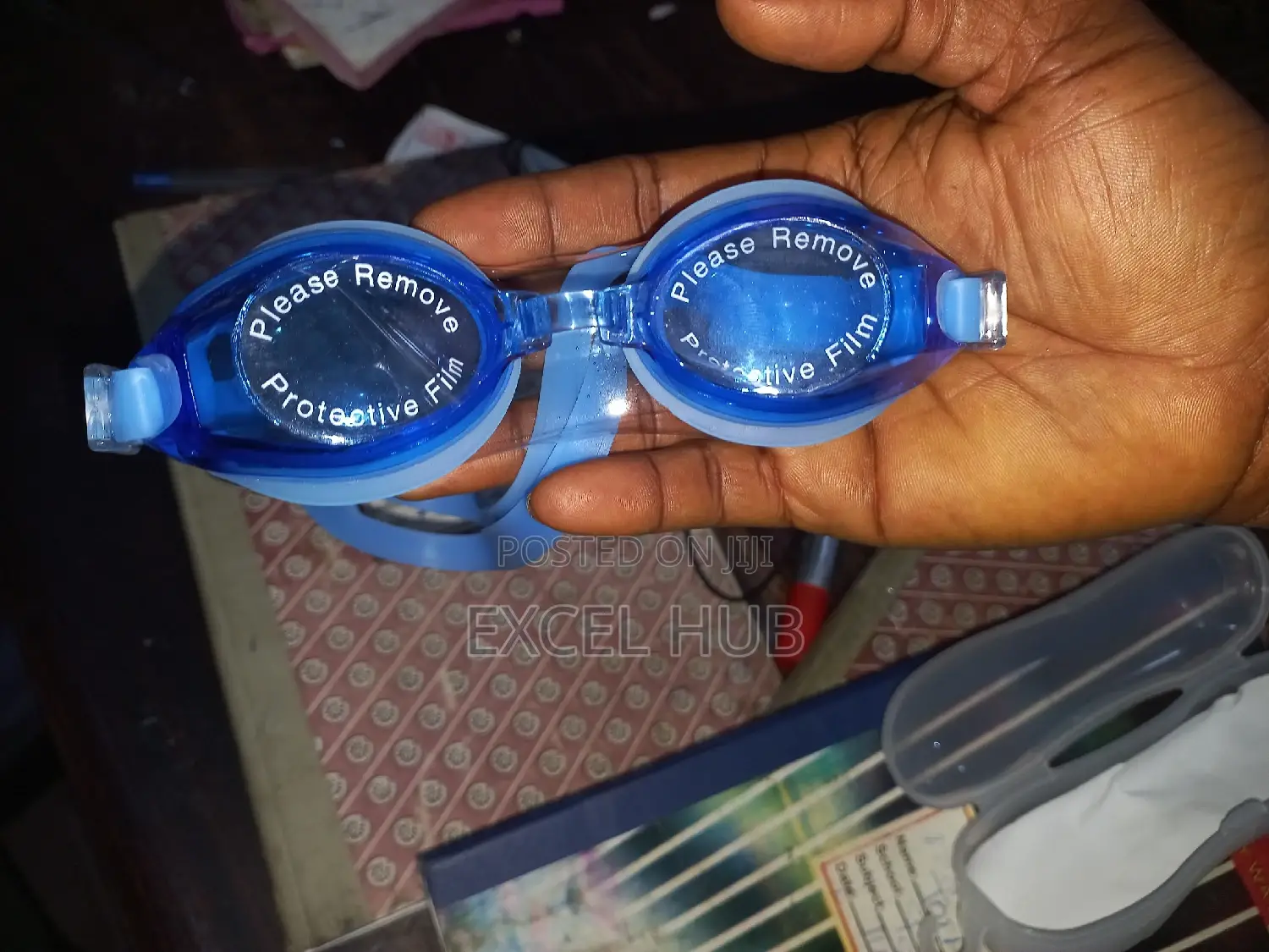 Children Swimming Gooogles Blue