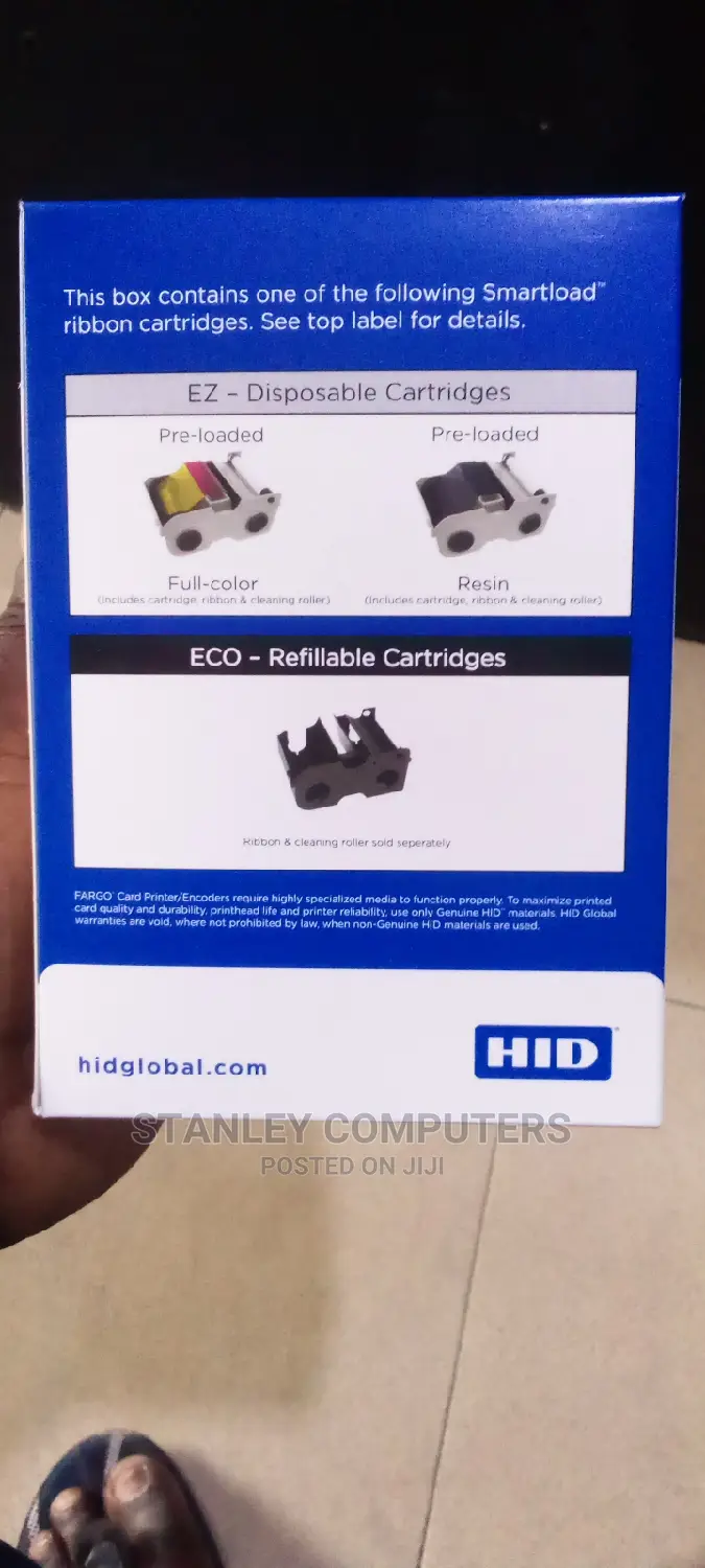 Fargo 45000 Dtc 1000 Ymcko Ribbon-250 Prints