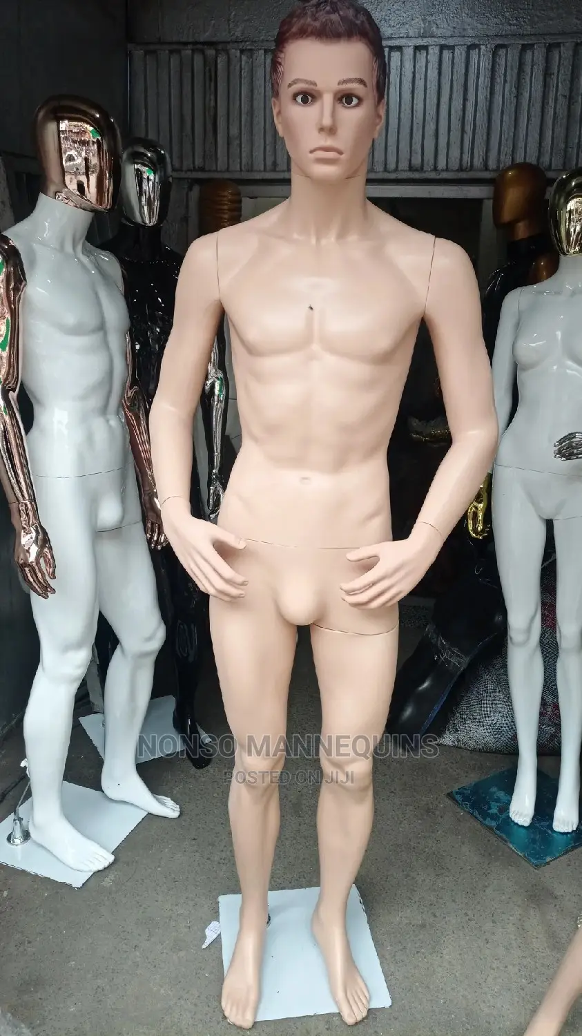 Fine Face Smd2 Plastic Male Full Body Mannequin