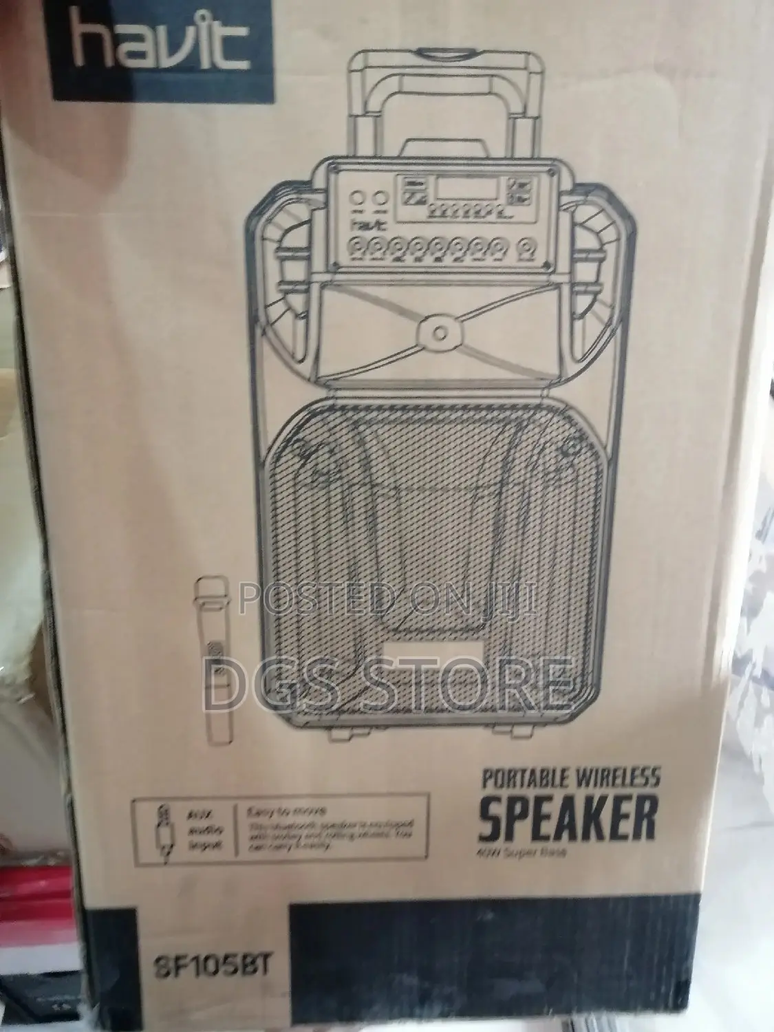 Havit Hv Sf105bt Portable Bluetooth Speaker