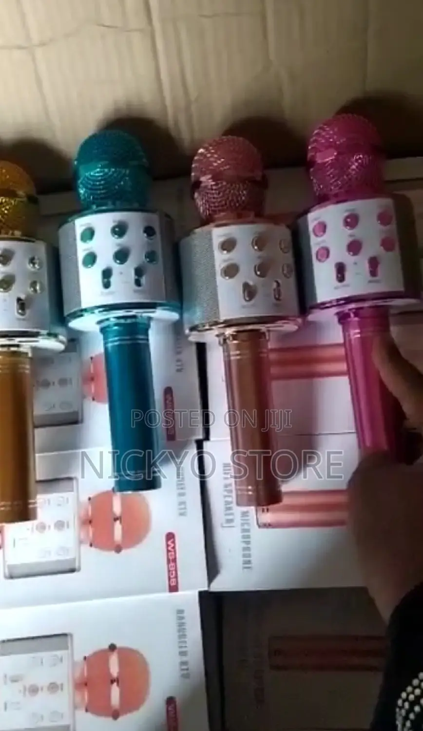 Wireless Microphones With Bluetooth and Speaker