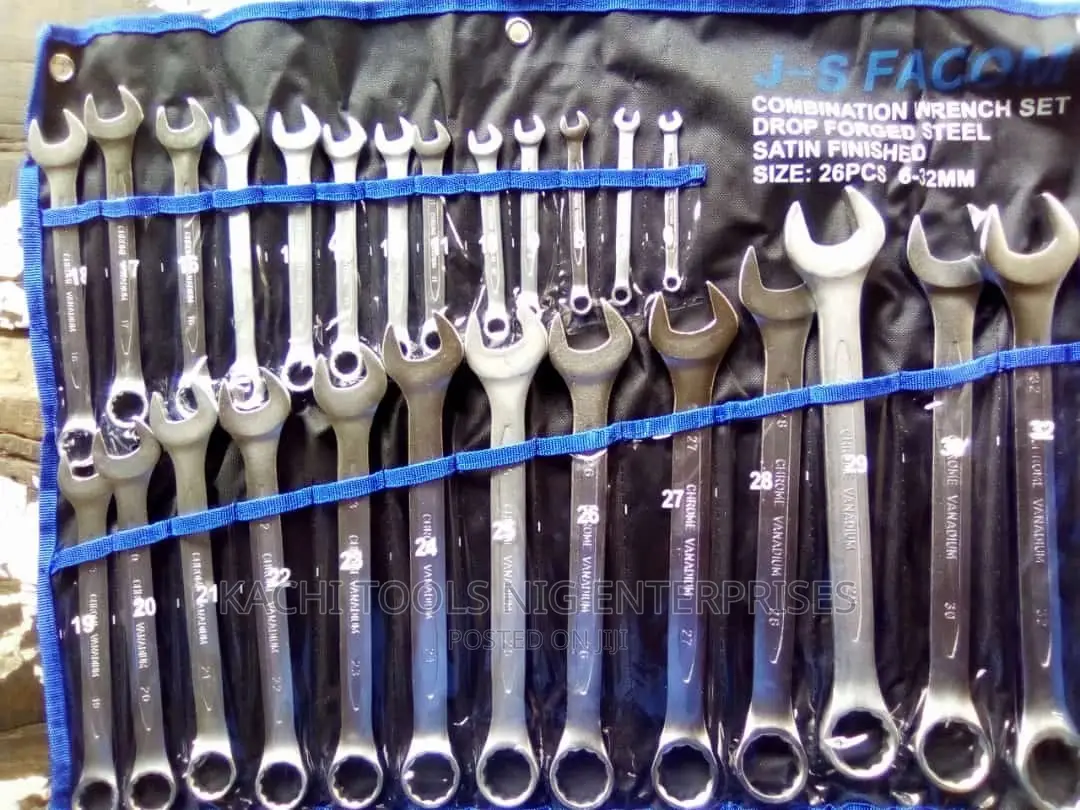 26pes Combination Spanner Sir