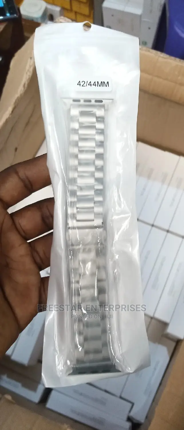 Apple Smart Watch Band. Steel. 42/44mm Steel Strap.