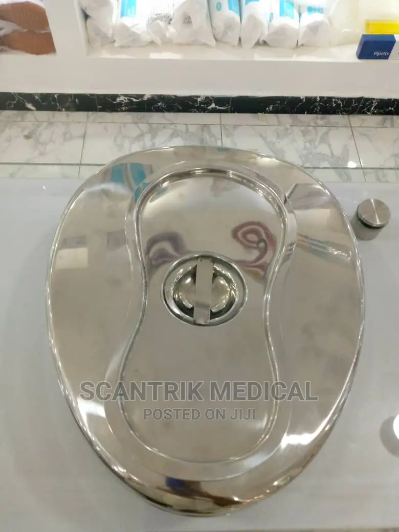 Stainless Steel Bed Basin for Bed-Bound Patient