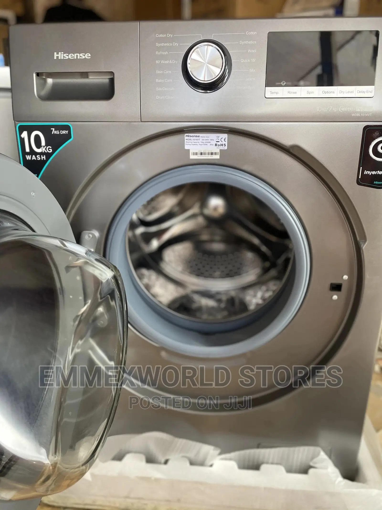 Hisense Washer Dryer 2in1 10kg Machine