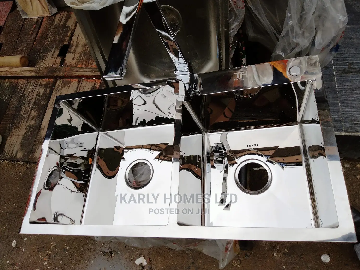 England Double Bowl Kitchen Sinks (Mirror or Stainless) 4