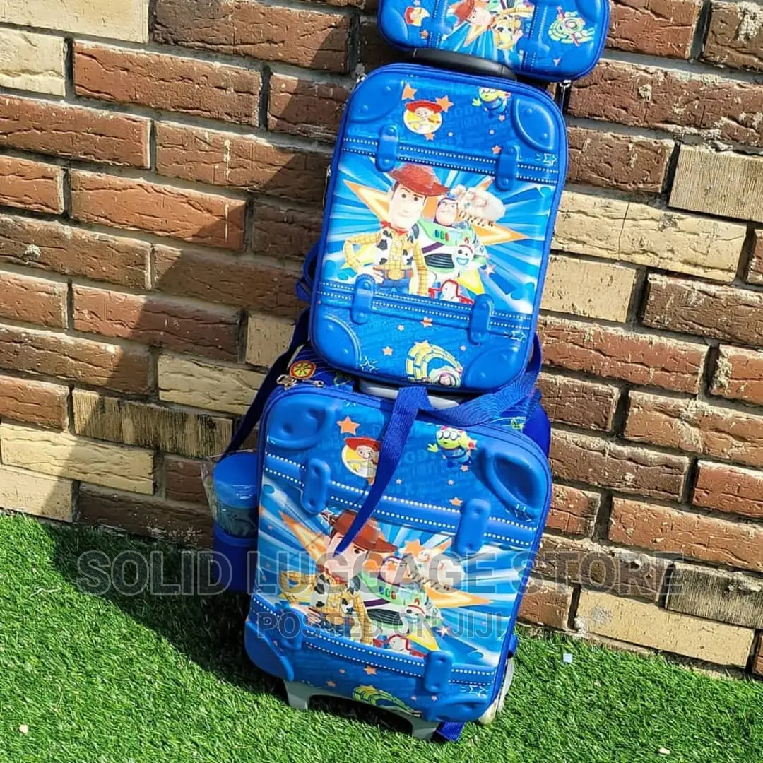 Children Trolley School Bag