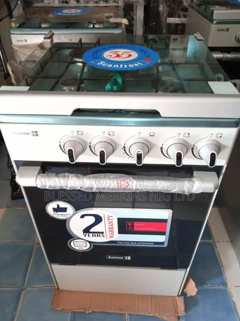Scanfrost Standing Gas Cooker