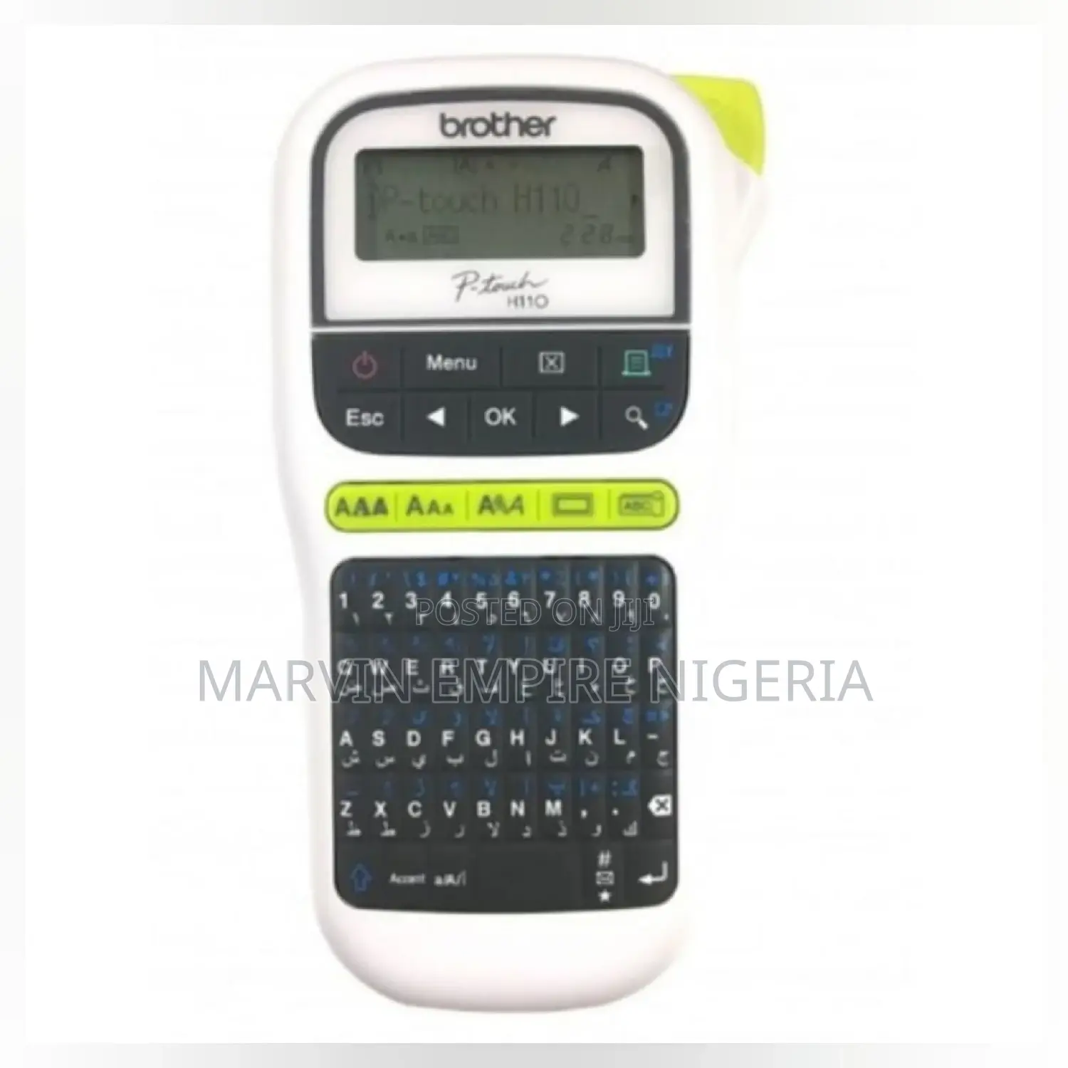 Brother Pt-H110 Label Maker Sticker PVC Laminate Printer