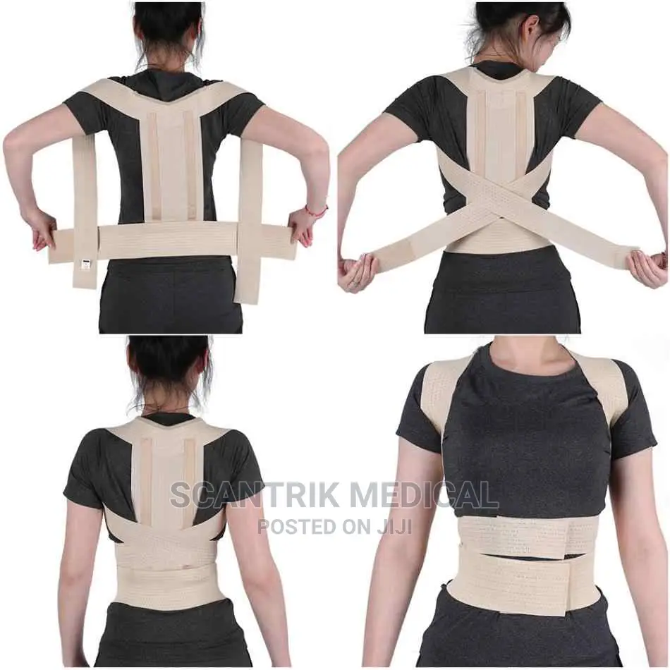 Posture Correction Belt - Adjustable Back Support Brace F