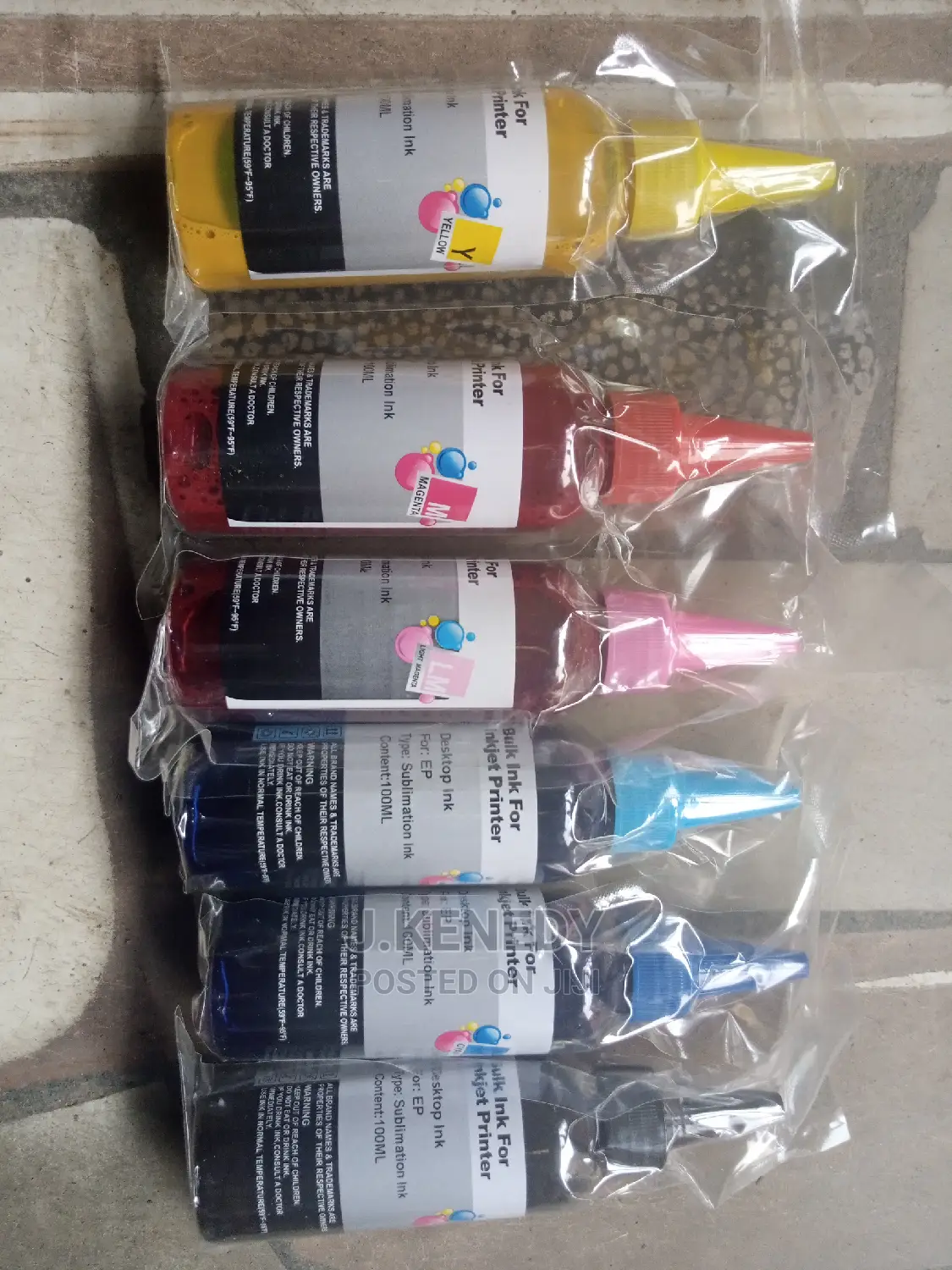 6 Colours Sublimation Inks for Epson Printers