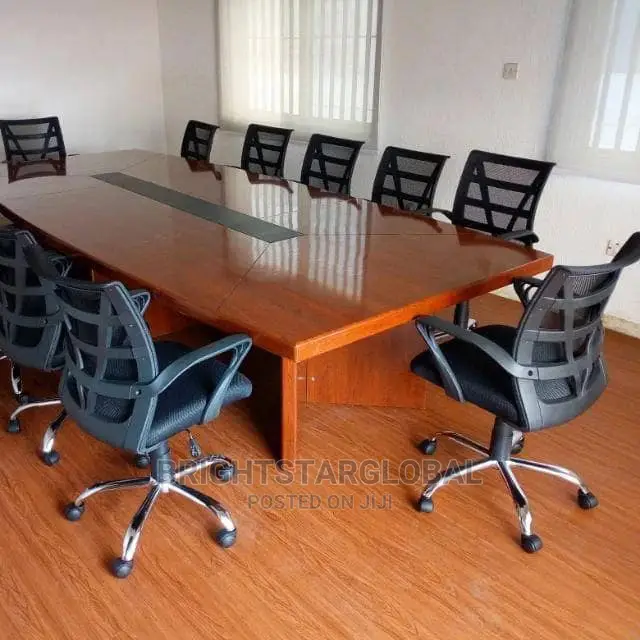 Conference Table Set With Strong Chairs(By 12sitters)