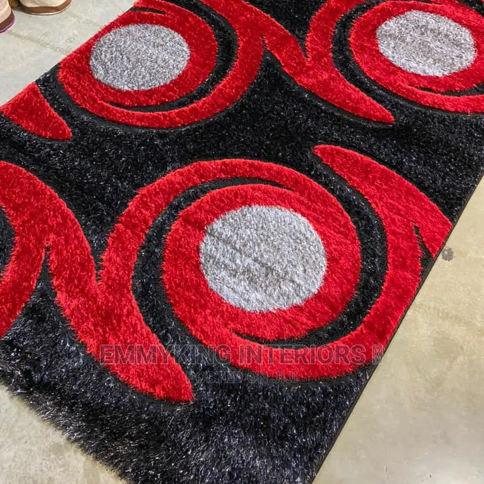 Luxury 4 by 6 Super Fluffy Living Room Center Rug.