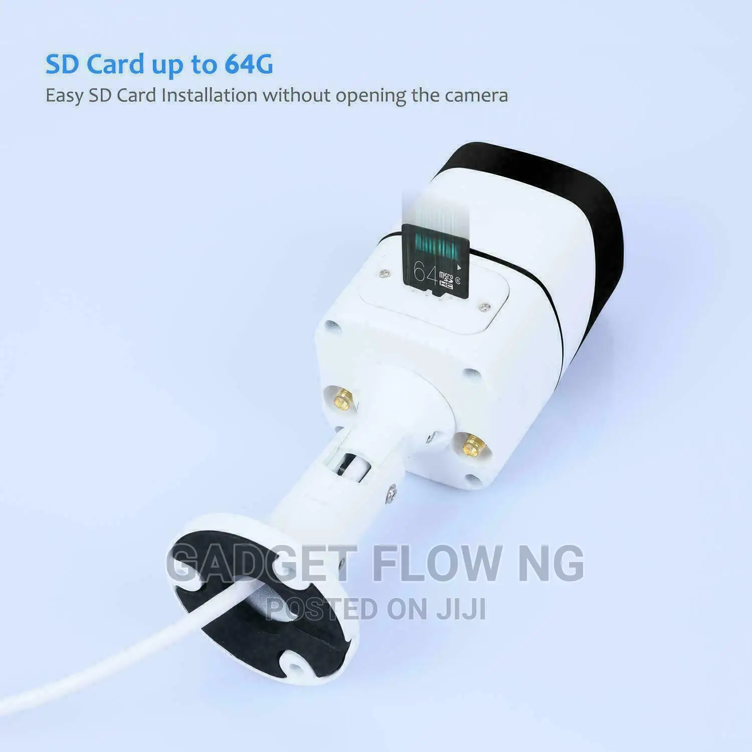 Wifi Outdoor Security Camera 1080p, 110°Wide Angle