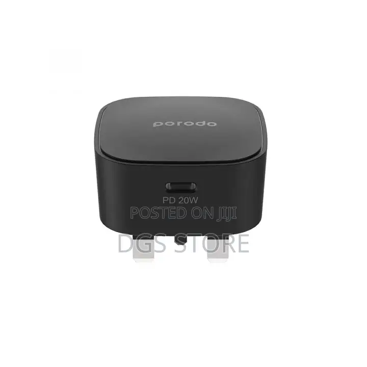 Porodo Super Compact Fast Charger 20W Charger