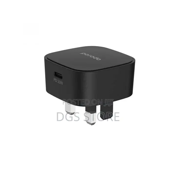 Porodo Super Compact Fast Charger 20W Charger
