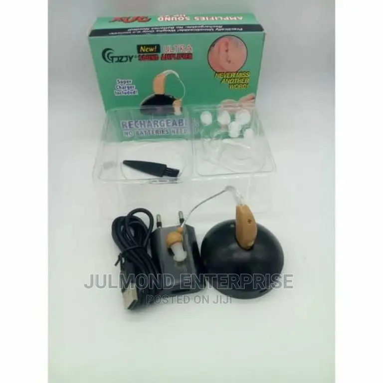 Amplified Rechargeable Hearing Aid