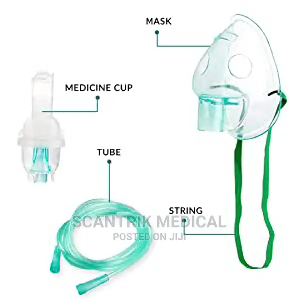 Surgicals Nebulizer Face Mask Kit for Adult