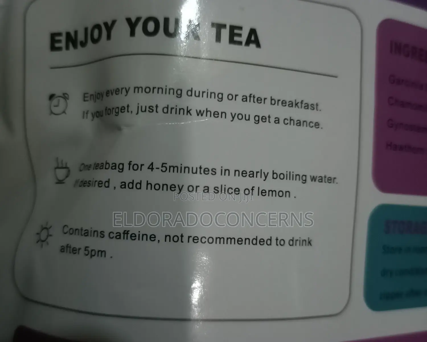 TEATOX 28 Days Extreme Detox Weightloss Tea( Min of 5pc)