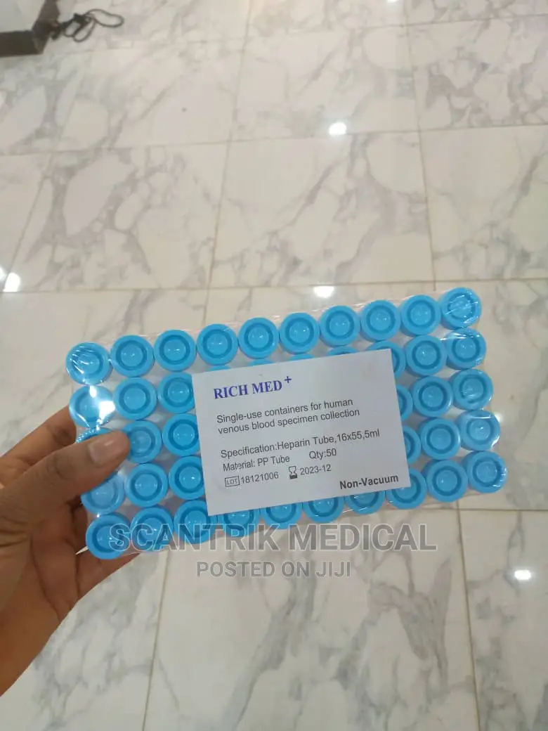 Affordable Heparin Blood Collection Tubes