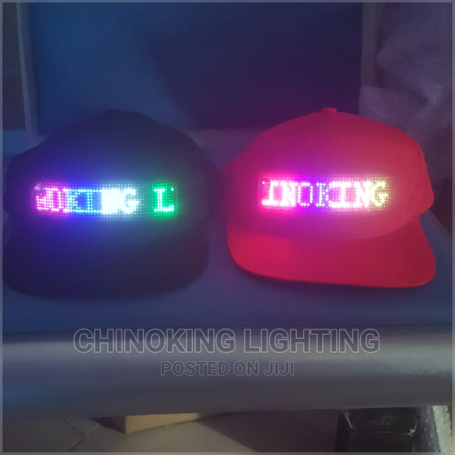 LED Smart Cap Animated Display