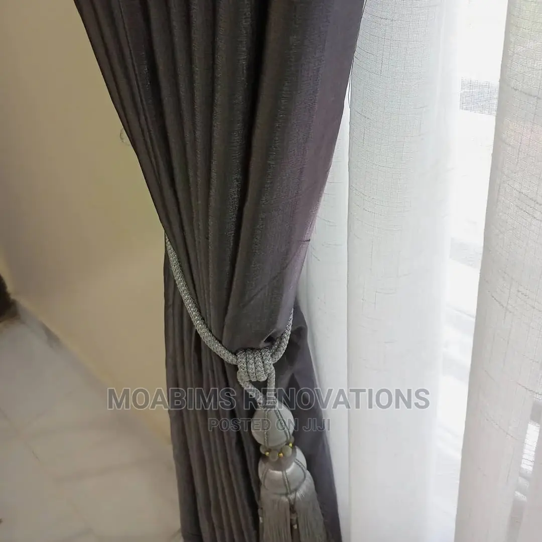 Dark Grey Blackout Curtains Per Yard 3900