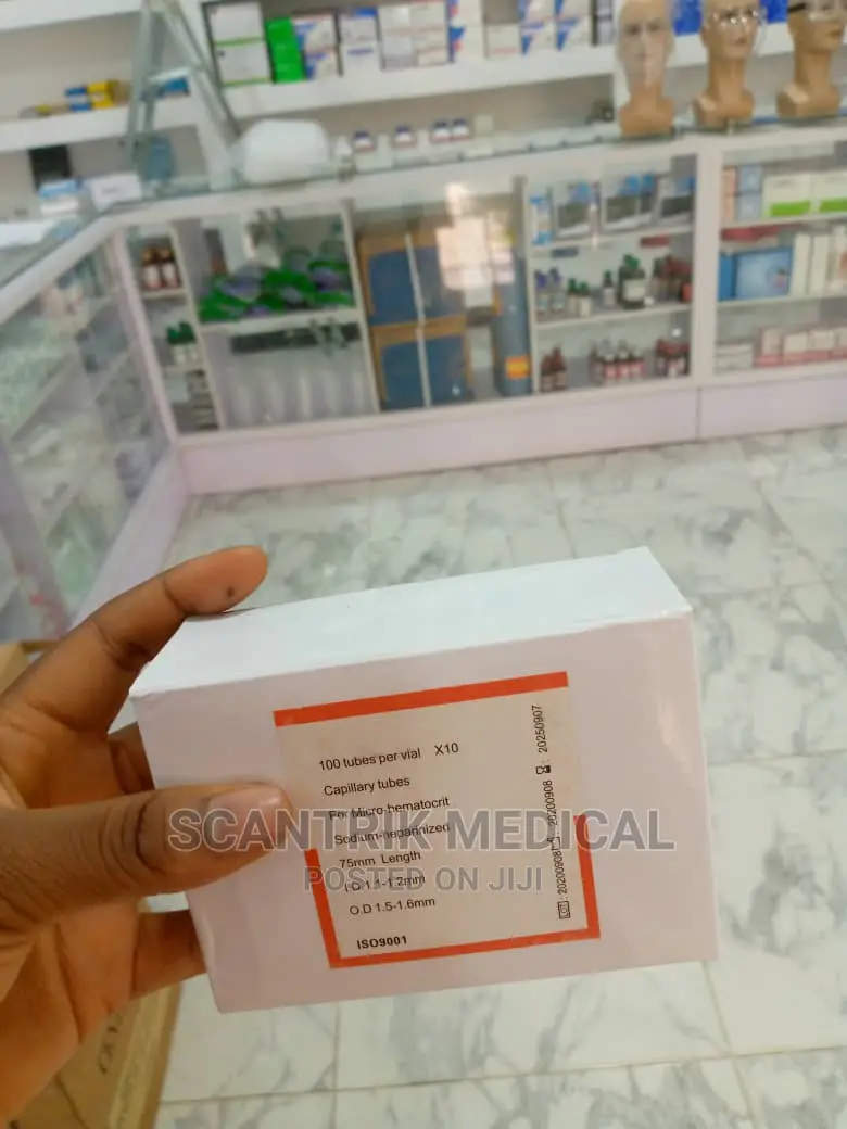 Medical Laboratory Red Micro Hermatocrit Capillary Tube