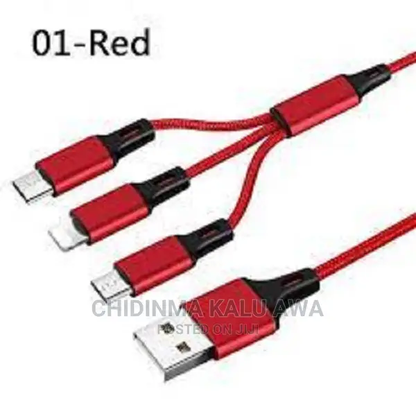 LDNIO 3 in 1 USB Cable for Mobile Phone