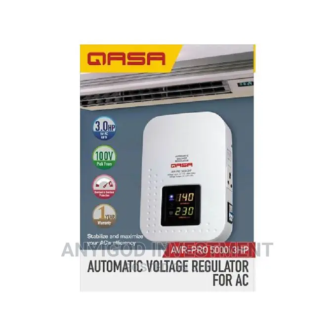 Qasa Wall Mount Stabilizer Avr Pro 5000w